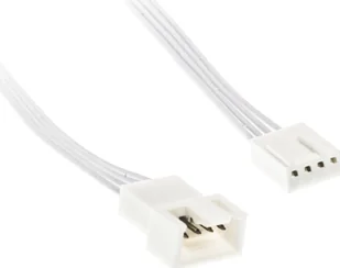 Kolink 4-Pin PWM Verlängerung - 30cm, weiß - Kable komputerowe i do monitorów - miniaturka - grafika 1