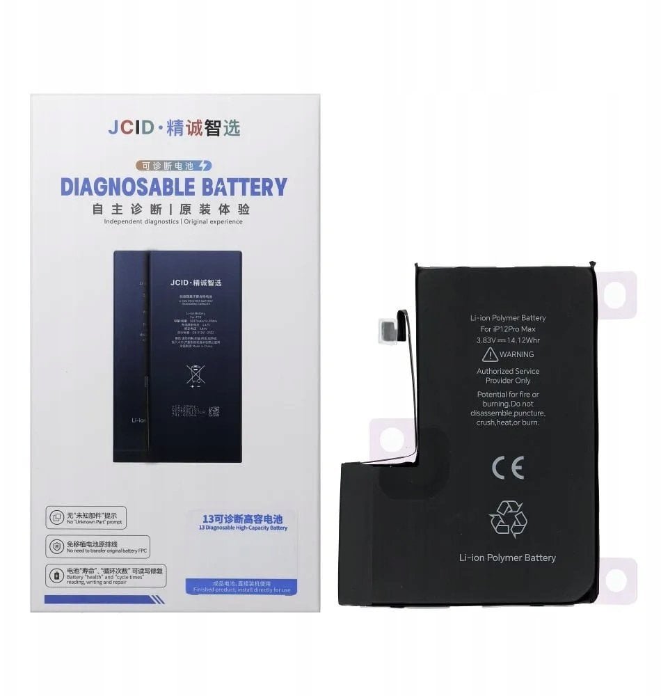 Bateria JCID Bateria with the ability to assign to iPhone 12 Pro Max standardowa pojemność