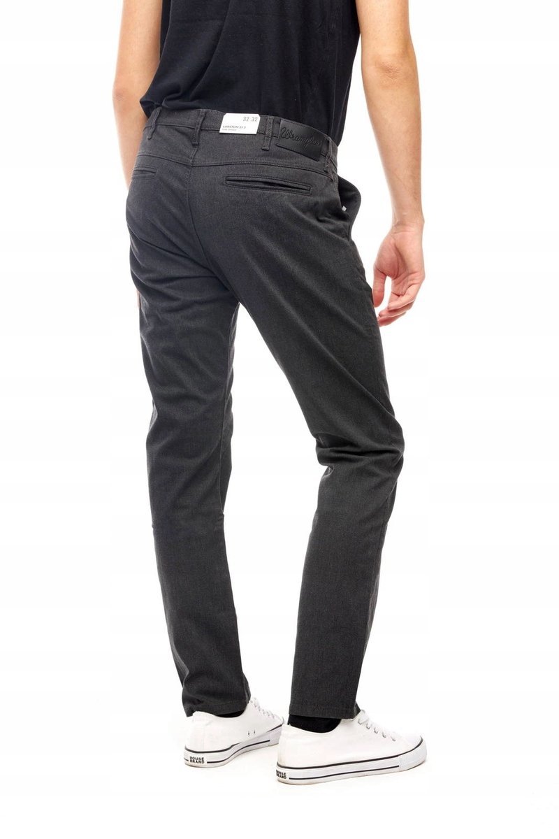 WRANGLER LARSTON CHARCOAL GREY W18S9033Q 30/34