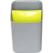 Suszarki do naczyń - Domotti Ociekacz na sztućce Zefir 2-komorowy zielono-szary - miniaturka - grafika 1