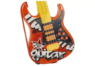 Gitara Elektryczna Mikrofon Struny Czerwona - Mały naukowiec - miniaturka - grafika 3