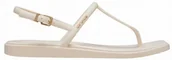 Sandały damskie - Sandały Damskie Crocs Miami Thong Flip 209793 Beżowe 39-40 W9 - miniaturka - grafika 1