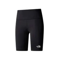Spodnie sportowe damskie - Spodenki damskie The North Face Flex 8in Tight 0A8BRVJK31 - czarne - miniaturka - grafika 1