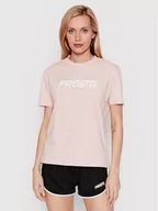 Koszulki i topy damskie - PROSTO. T-Shirt KLASYK Clazzy 1012 Różowy Regular Fit - miniaturka - grafika 1