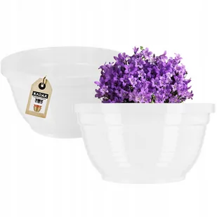 Doniczka Osłonka Donica Na Kwiaty 20Cm Kolory Misa - Donice - miniaturka - grafika 1