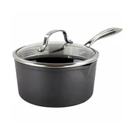 Garnki - Eaziglide Garnek z pokrywa Neverstick3 Eaziglide 18 cm 1,5 l - miniaturka - grafika 1
