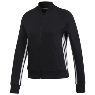 adidas Must Haves 3 Stripes Track Jacket DX7971 damska bluza czarna - Bluzy damskie - miniaturka - grafika 1