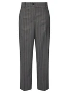 Spodnie damskie - Tommy Hilfiger Chinosy WW0WW46704 Szary Regular Fit - miniaturka - grafika 1