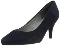 Czółenka - Andrea Conti Damskie czółenka 0598504, niebieski - niebieski granatowy 168-39 eu - miniaturka - grafika 1