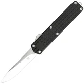 Noże - Nóż sprężynowy CobraTec Large Warrior Drop-Point M390 - Black - miniaturka - grafika 1