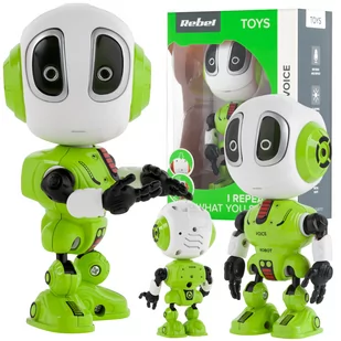 Rebel Robot REBEL VOICE GREEN LEC-ZAB0117G - Zabawki zdalnie sterowane - miniaturka - grafika 1