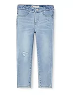 Legginsy - Levi's Dziewczęce legginsy Lvg 3ea559 spodnie jeansowe, Miami Vices, 4 lat - miniaturka - grafika 1