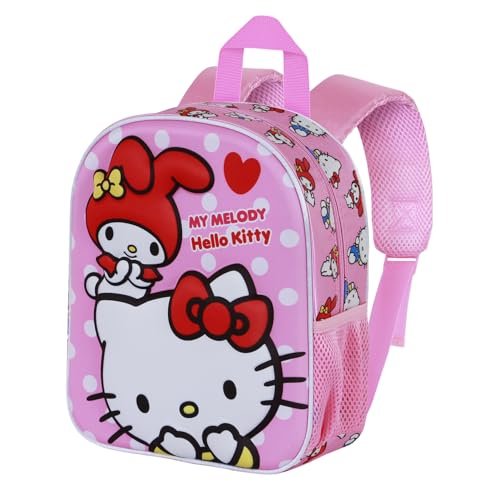 Hello Kitty Lovely-Elite plecak 3D, różowy, 25 x 30 cm, pojemność 7 l