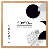 Ramki na zdjęcia - Ramka na zdjęcia w kolorze dębu HEN 01 50x50 cm - miniaturka - grafika 1