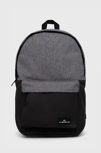 Quiksilver Plecak męski kolor szary duży gładki - Plecaki - miniaturka - grafika 1
