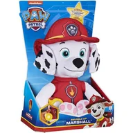 Zabawki interaktywne dla dzieci - Psi Patrol Marshall maskotka mówiąca z latarką lampka nocna 29cm - miniaturka - grafika 1