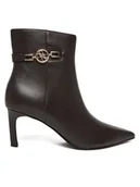 Botki damskie - Guess Kozaki 178823 Brązowy - miniaturka - grafika 1