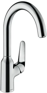 Hansgrohe Focus M42 bateria kuchenna stojąca chrom 71802000 - Baterie kuchenne - miniaturka - grafika 1