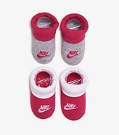 Skarpetki damskie - NIKE Skarpety unisex Calze Nhn Futura Bootie Nn0048.a4y, białe/szare/jagodowe, wielokolorowe - miniaturka - grafika 1