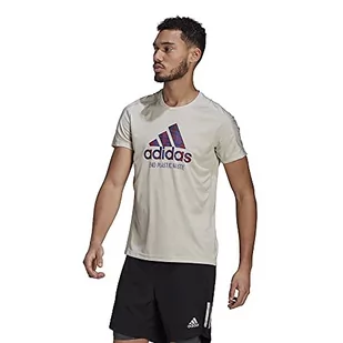 adidas adidas Męska koszulka Rfo Gpx M Szary Alumin S GJ6456 - Koszulki męskie - miniaturka - grafika 1