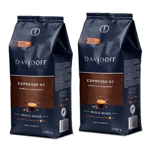 Kawa ziarnista DAVIDOFF Espresso 57 2 x 1 kg - Kawa - miniaturka - grafika 1