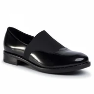 Półbuty damskie - Gino Rossi Damskie Półbuty Czarne Skóra 36 1Stm - miniaturka - grafika 1