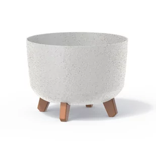 Doniczka Gracia Standard Eco Wood DGRL300W biały eco - Donice - miniaturka - grafika 1