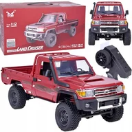 Zabawki zdalnie sterowane - Duże Auto Zdalnie Sterowane Toyota Land Cruiser 4x4 R/c 1:12 Pilot 2,4 Ghz - miniaturka - grafika 1