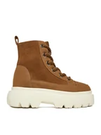 Botki damskie - Roxy Trzewiki CEO-V12-1125 Brązowy - miniaturka - grafika 1