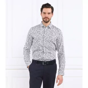 BOSS Lniana koszula Roger_F | Slim Fit - Koszule męskie - miniaturka - grafika 1