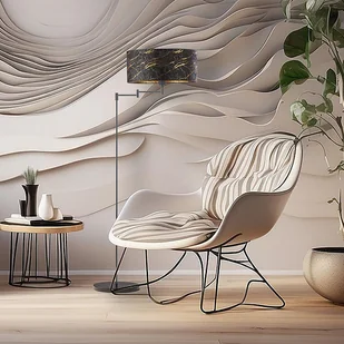 Lampa podłogowa z regulowanym ramieniem CANCUN MARMUR - Lampy stojące - miniaturka - grafika 1