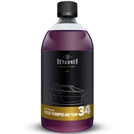 Kosmetyki samochodowe - Deturner Sour Shampoo & Foam  kwaśny szampon i piana aktywna, 2 w 1 1L - miniaturka - grafika 1