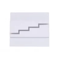 Oprawy, klosze i abażury - F&F Oprawa-schodowa-LED-Maya-biała-12W-3100K LS-MWW - miniaturka - grafika 1