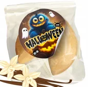 Pieczywo chrupkie - CIASTECZKO Z WRÓŻBĄ Halloween Magia Przeznaczenia Zabawa dla Dzieci 1 szt - miniaturka - grafika 1