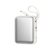 Powerbanki - Powerbank Joyroom JR-PBF27 10000 mAh 22.5 W USB-C & Lightning – biały - miniaturka - grafika 1