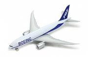 Samoloty i helikoptery - WELLY Samolot metalowy Boeing 787 02921 Dromader - miniaturka - grafika 1
