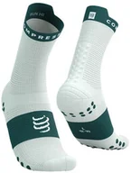 Skarpetki i podkolanówki sportowe - COMPRESSPORT Skarpety ProRacing Socks V4 Run High Sugar/Storm - miniaturka - grafika 1