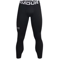 Spodnie sportowe męskie - Męskie legginsy Under Armour CG Armour Leggings Rozmiar: M / Kolor: czarny - miniaturka - grafika 1