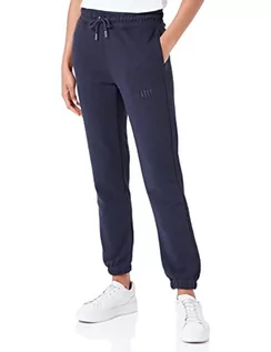 Spodnie damskie - GANT Damskie spodnie dresowe Tonal Archive Shield Sweat Pants, swobodne, niebieskie (Evening Blue), standardowe, niebieski (Evening Blue), XXL - grafika 1