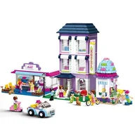 Klocki - Sluban Klocki Girl's Dreamhotel 972 el. G096091 B0579 Y1c* - miniaturka - grafika 1
