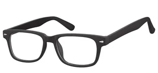 Okulary Zerówki klasyczne oprawki Sunoptic CP156 czarne - Okulary korekcyjne, oprawki, szkła - miniaturka - grafika 1