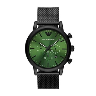 Zegarek Emporio Armani Casual Watch AR11470, czarny, One Size - Zegarki męskie - miniaturka - grafika 1