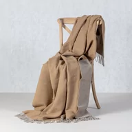 Koce - Pled Merinos 140x200cm melange toffee - miniaturka - grafika 1
