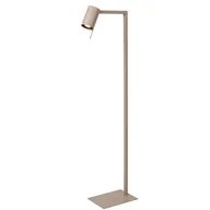Lampy stojące - Podłogowa lampa do sypialni Lesley 03725/01/41 Lucide metalowa szara - miniaturka - grafika 1