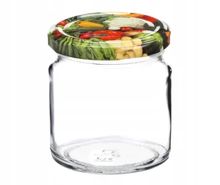 SŁOIKI SZKLANE Z ZAKRĘTKĄ 200ml 12szt 22482 - Pojemniki kuchenne - miniaturka - grafika 1