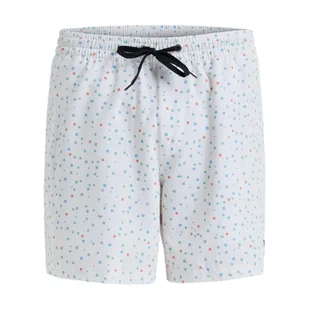 Szorty kąpielowe dla Mężczyzn SURFSILK STRAIGHT 16" Biały - Kąpielówki męskie - miniaturka - grafika 1