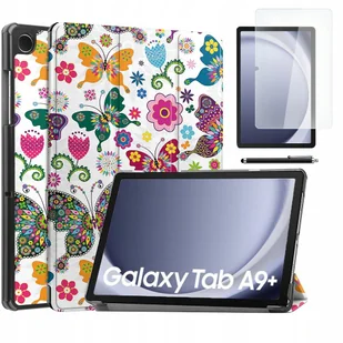 ETUI SMART COVER GRAFIKA do Samsung Galaxy Tab A9 Plus 11" + SZKŁO + RYSIK - Etui do tabletów - miniaturka - grafika 1