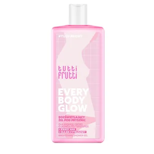 Tutti Frutti Everybody Glow Rozświetlający żel pod prysznic z kwasami AHA i olejkiem cytrusowym - Kosmetyki do kąpieli - miniaturka - grafika 1