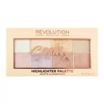 REVOLUTION XSoph Highlighter Palette V4 Makeup Revolution - Rozświetlacze do twarzy i ciała - miniaturka - grafika 3