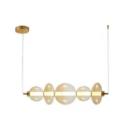 Lampy sufitowe - Sonte lampa wisząca 1xLED/40W antyczny brąz PND-24352-40W-AB-AMB - miniaturka - grafika 1